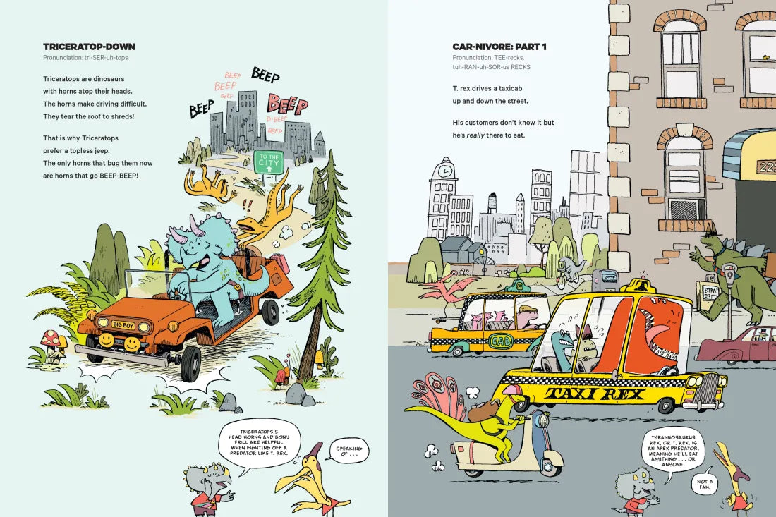 Dinos That Drive CA - Hardback
