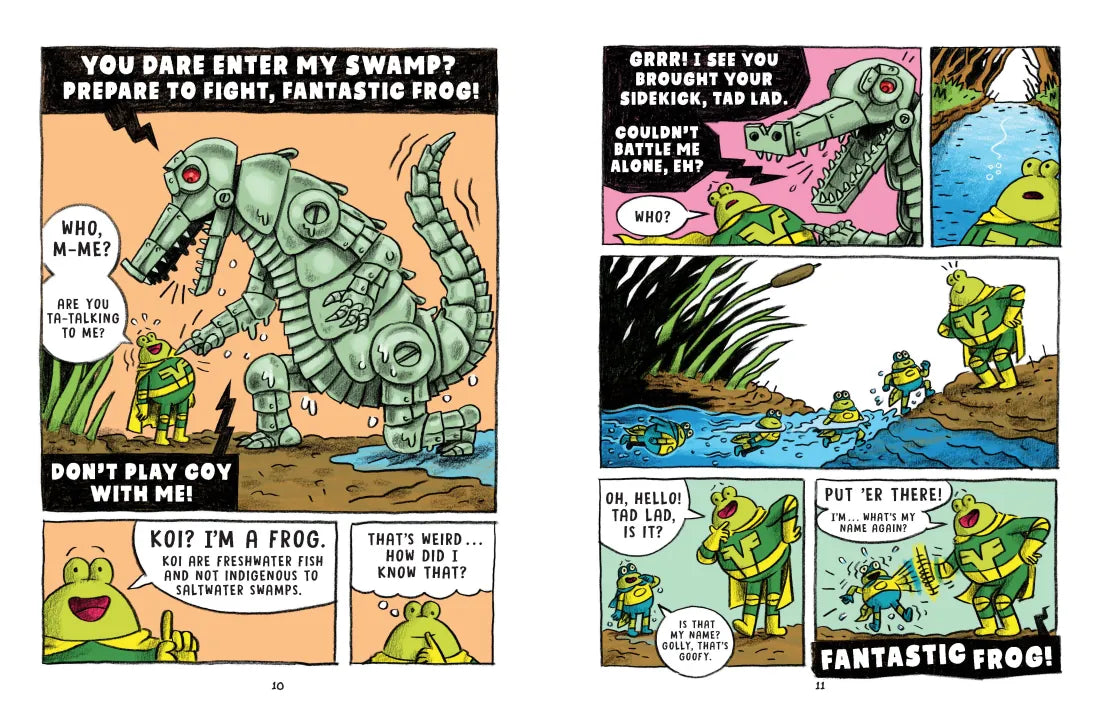 Fantastic Frog and the Amazing Tad Lad CA - Paperback / softback
