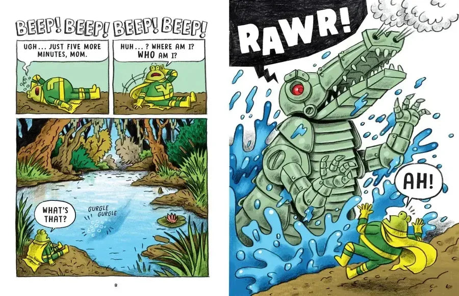 Fantastic Frog and the Amazing Tad Lad CA - Hardback