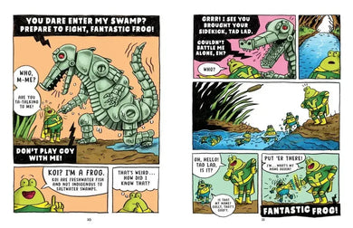 Fantastic Frog and the Amazing Tad Lad CA - Hardback