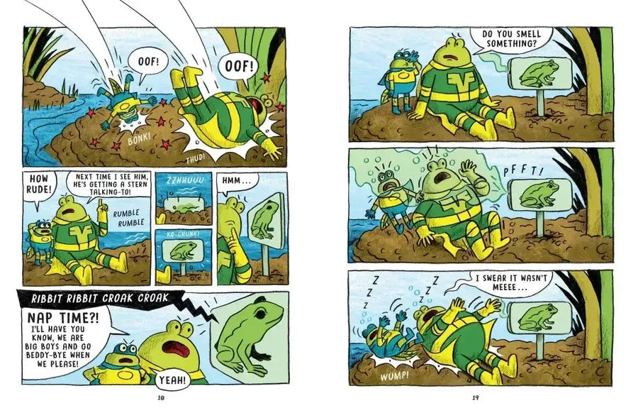 Fantastic Frog and the Amazing Tad Lad CA - Hardback