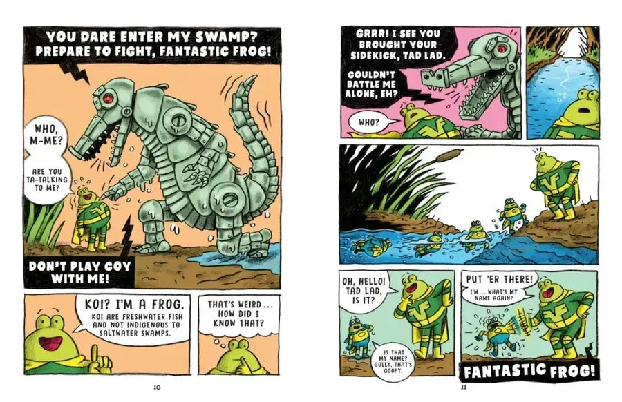 Fantastic Frog and the Amazing Tad Lad CA - Paperback / softback