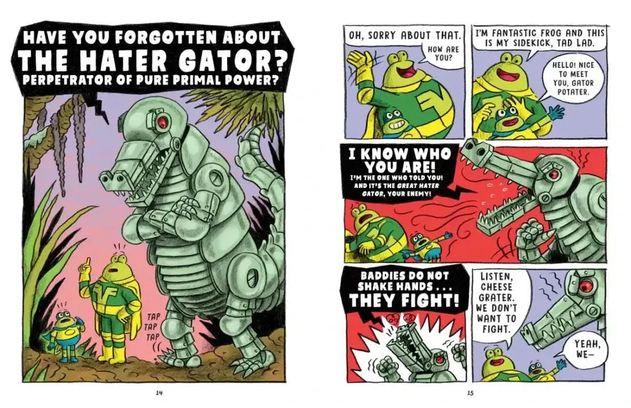 Fantastic Frog and the Amazing Tad Lad CA - Paperback / softback