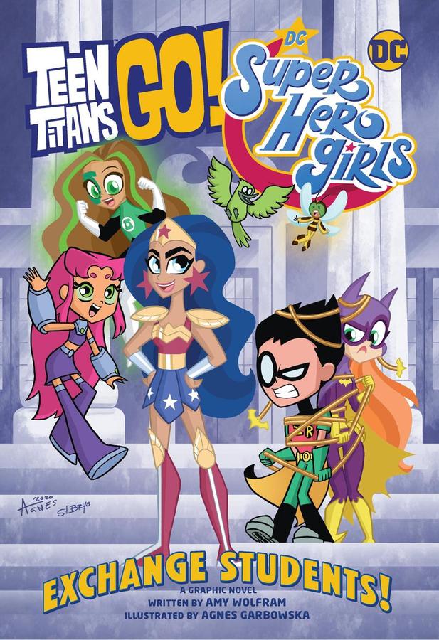Teen Titans Go!/DC Super Hero Girls: Exchange Students!-Graphic novel / Comic book / Manga: genres-買書書 BuyBookBook