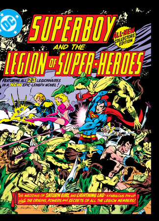 Cover of Superboy and the Legion of Super-Heroes (Tabloid Edition) (ISBN 9781779513359)