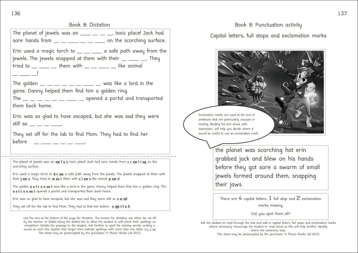 Phonic Books Rescue Activities US - Paperback / softback