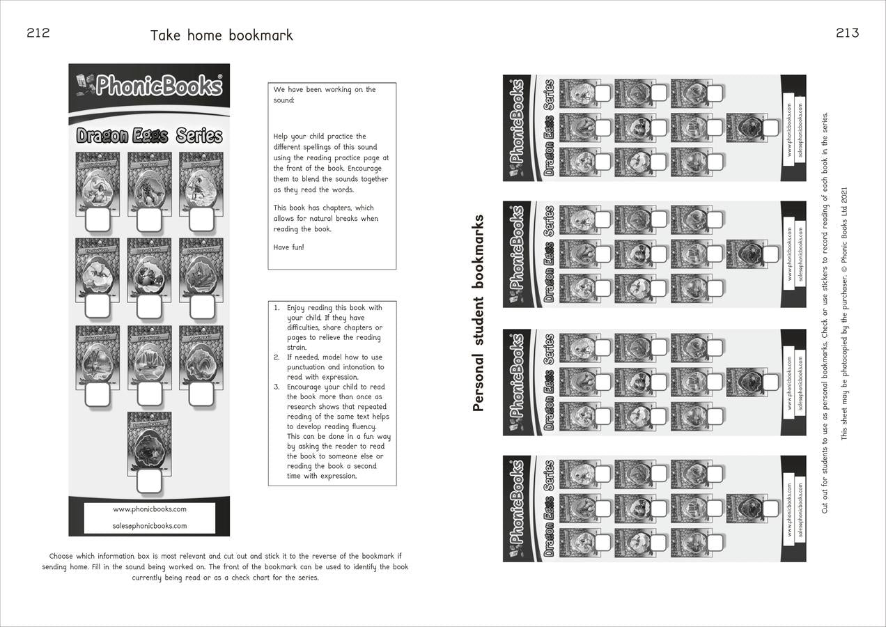 Phonic Books Dragon Eggs Activities US - Paperback / softback