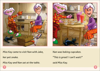 Phonic Books Dandelion Readers Vowel Spellings Level 3 Jake, the Snake US - Multiple-component retail product, boxed