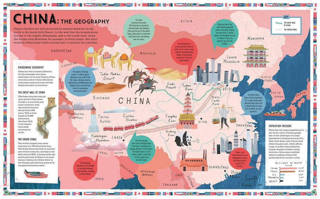 Prisoners of Geography: Our World Explained in 12 Simple Maps - Illustrated Edition
