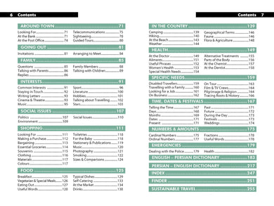 Lonely Planet Farsi (Persian) Phrasebook & Dictionary inside page 2