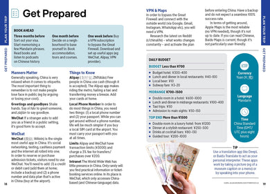 Lonely Planet Pocket Beijing inside page 4