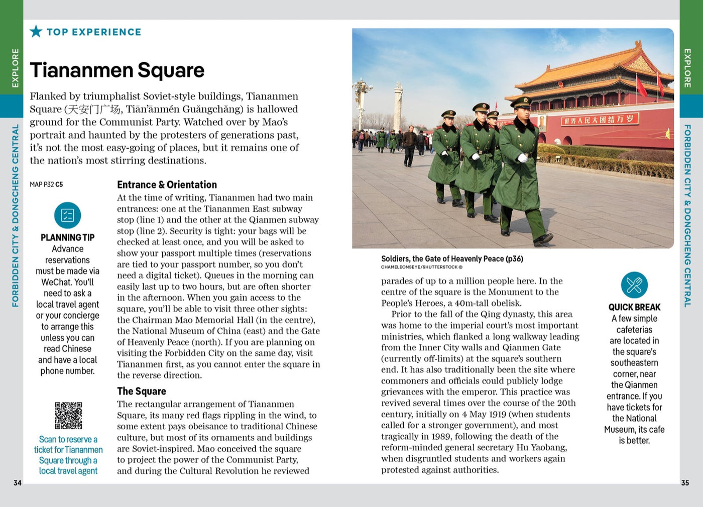 Lonely Planet Pocket Beijing inside page 8