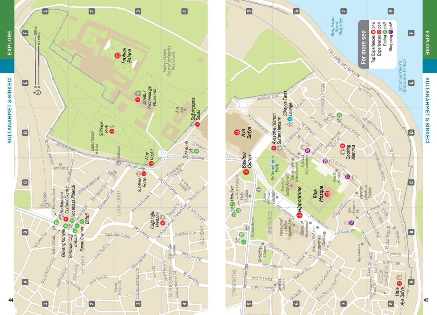 Lonely Planet Pocket Istanbul inside page 9