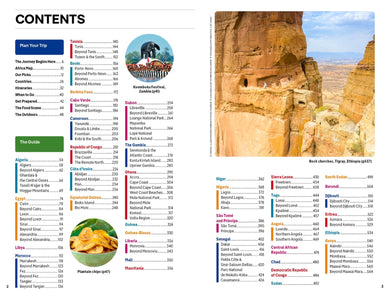 Lonely Planet Africa inside page 1