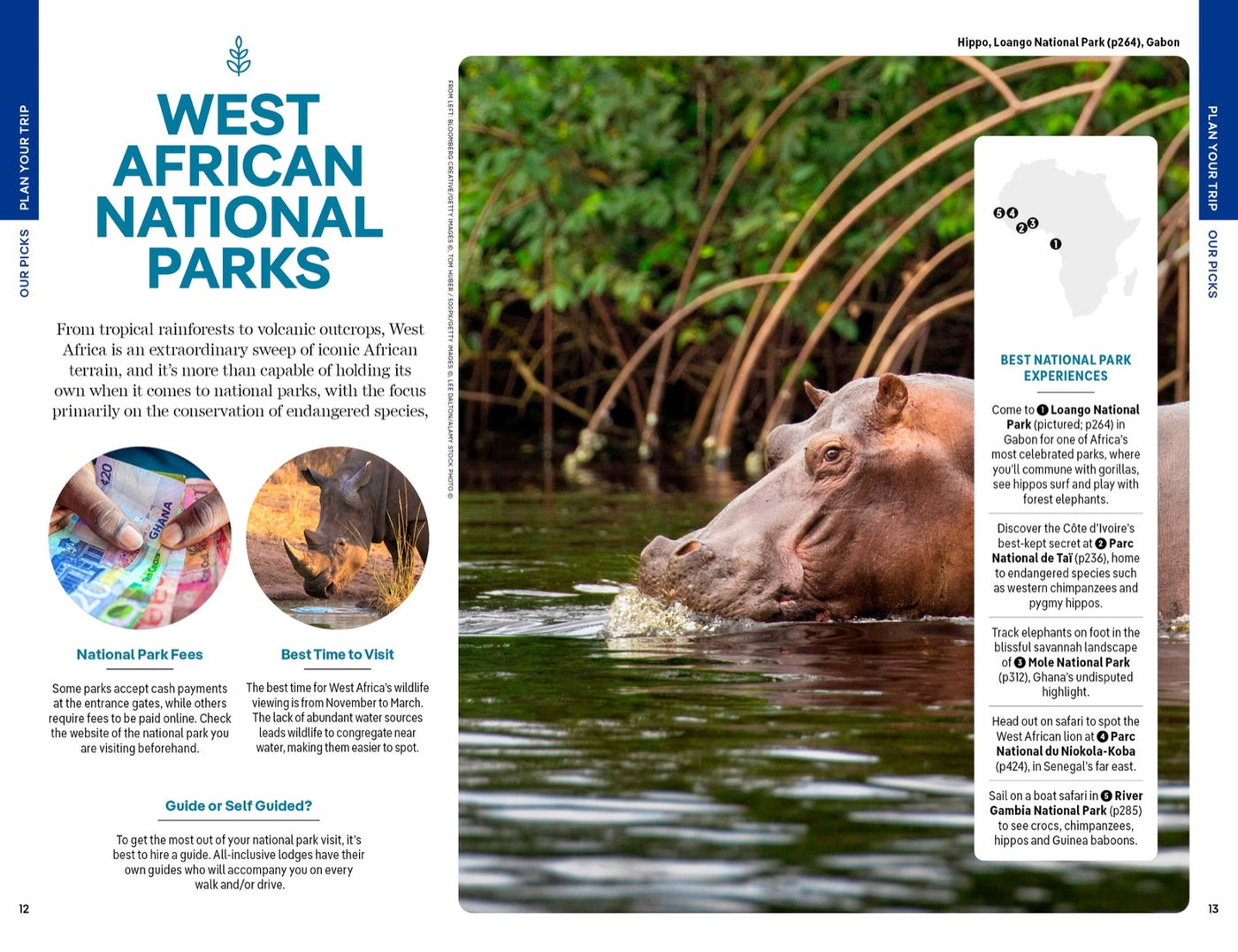 Lonely Planet Africa inside page 5