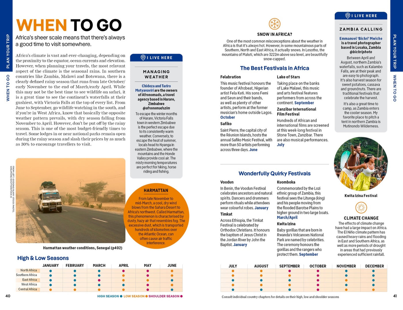 Lonely Planet Africa inside page 7