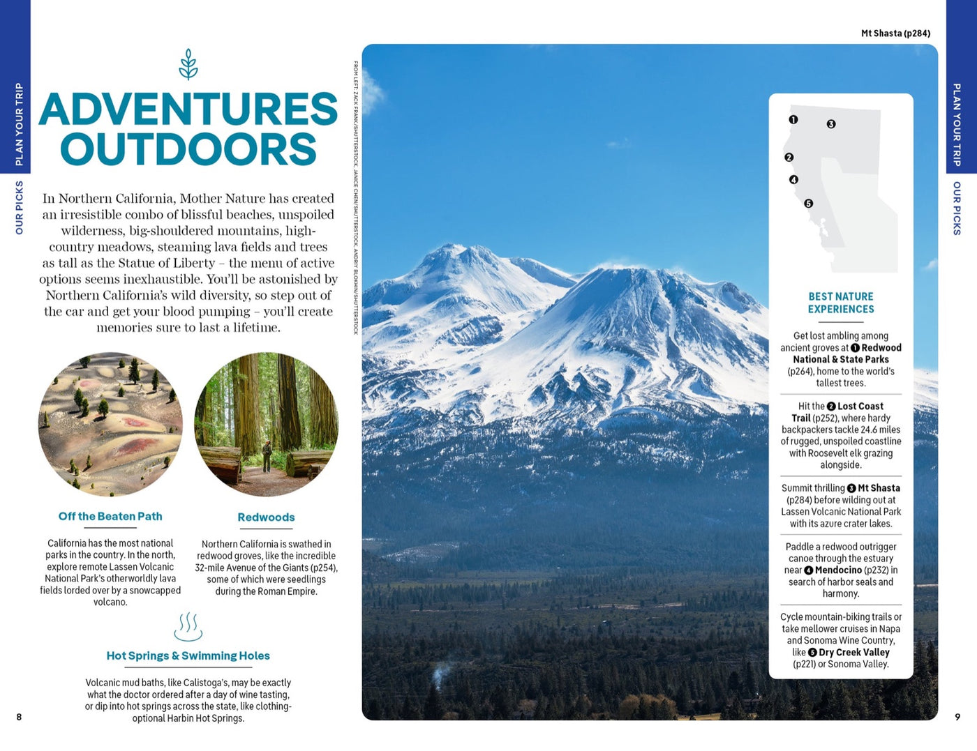 Lonely Planet San Francisco & Northern California inside page 3