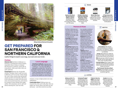 Lonely Planet San Francisco & Northern California inside page 6