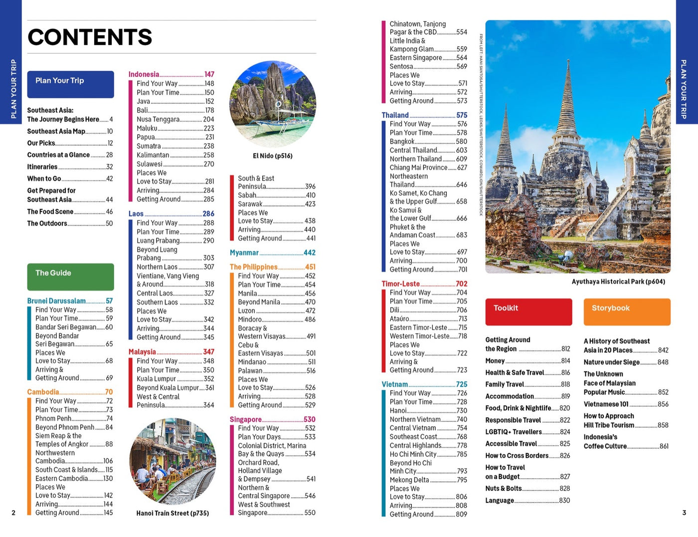 Lonely Planet Southeast Asia inside page 1