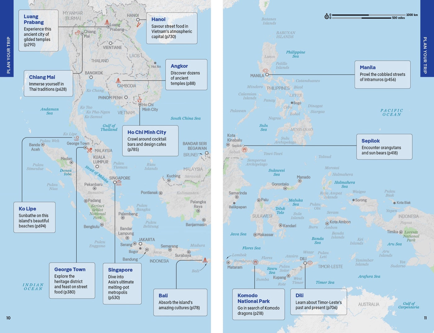 Lonely Planet Southeast Asia inside page 3