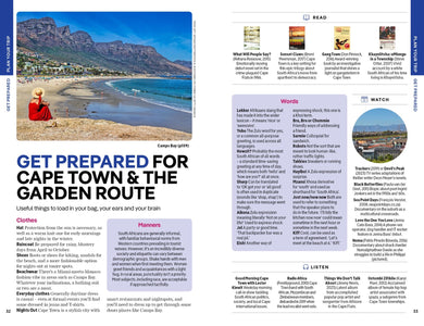 Lonely Planet Cape Town & the Garden Route inside page 7
