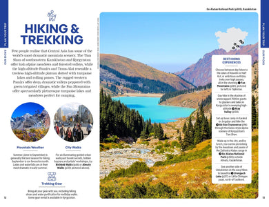 Lonely Planet Central Asia inside page 4