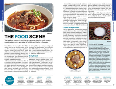 Lonely Planet Central Asia inside page 9