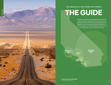 Lonely Planet Los Angeles & Southern California inside page 8