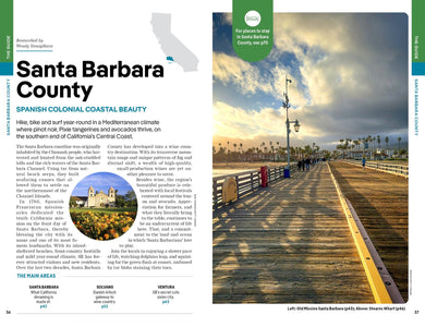 Lonely Planet Los Angeles & Southern California inside page 9