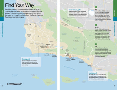 Lonely Planet Los Angeles & Southern California inside page 10