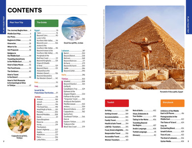 Lonely Planet Middle East inside page 1