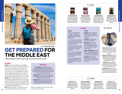 Lonely Planet Middle East inside page 7