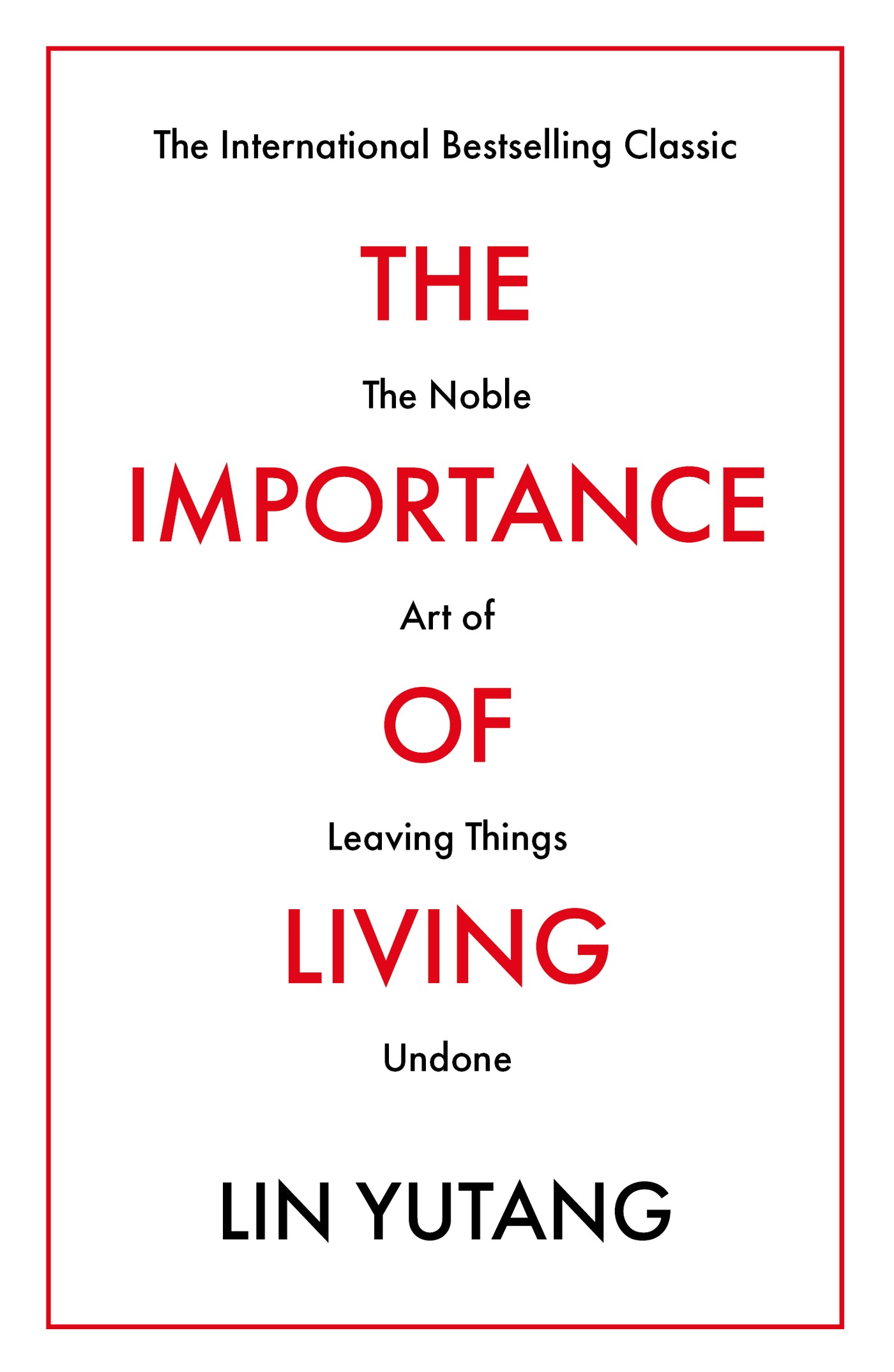 The Importance of Living