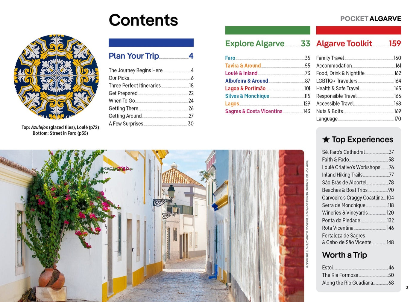 Lonely Planet Pocket Algarve inside page 1