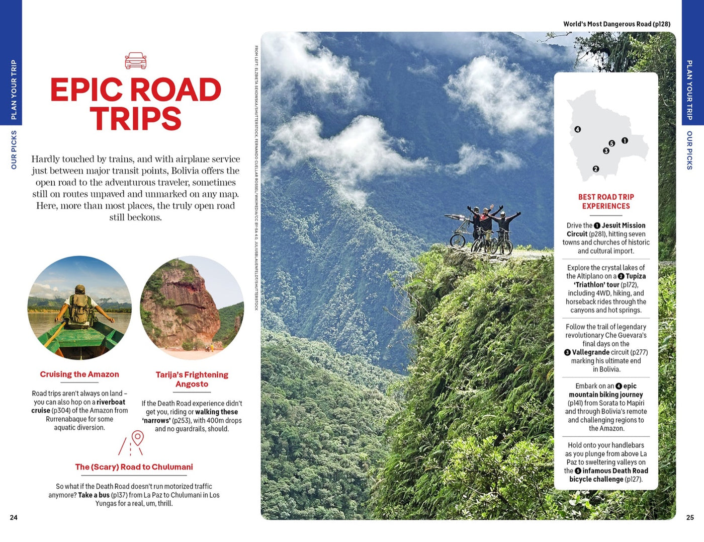 Lonely Planet Bolivia inside page 4