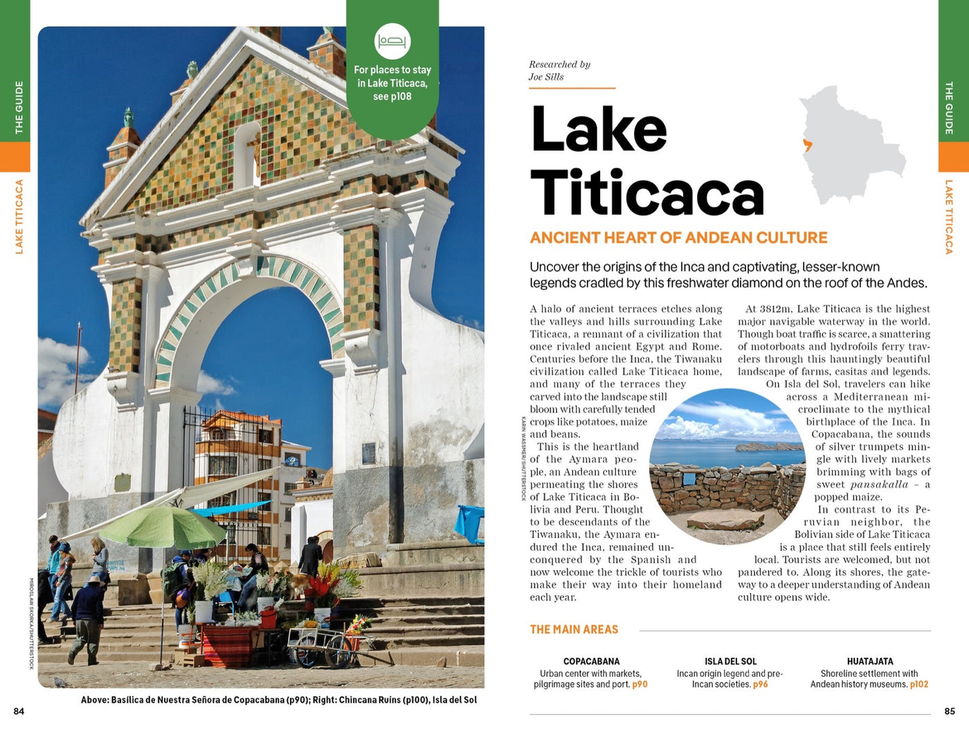 Lonely Planet Bolivia inside page 10