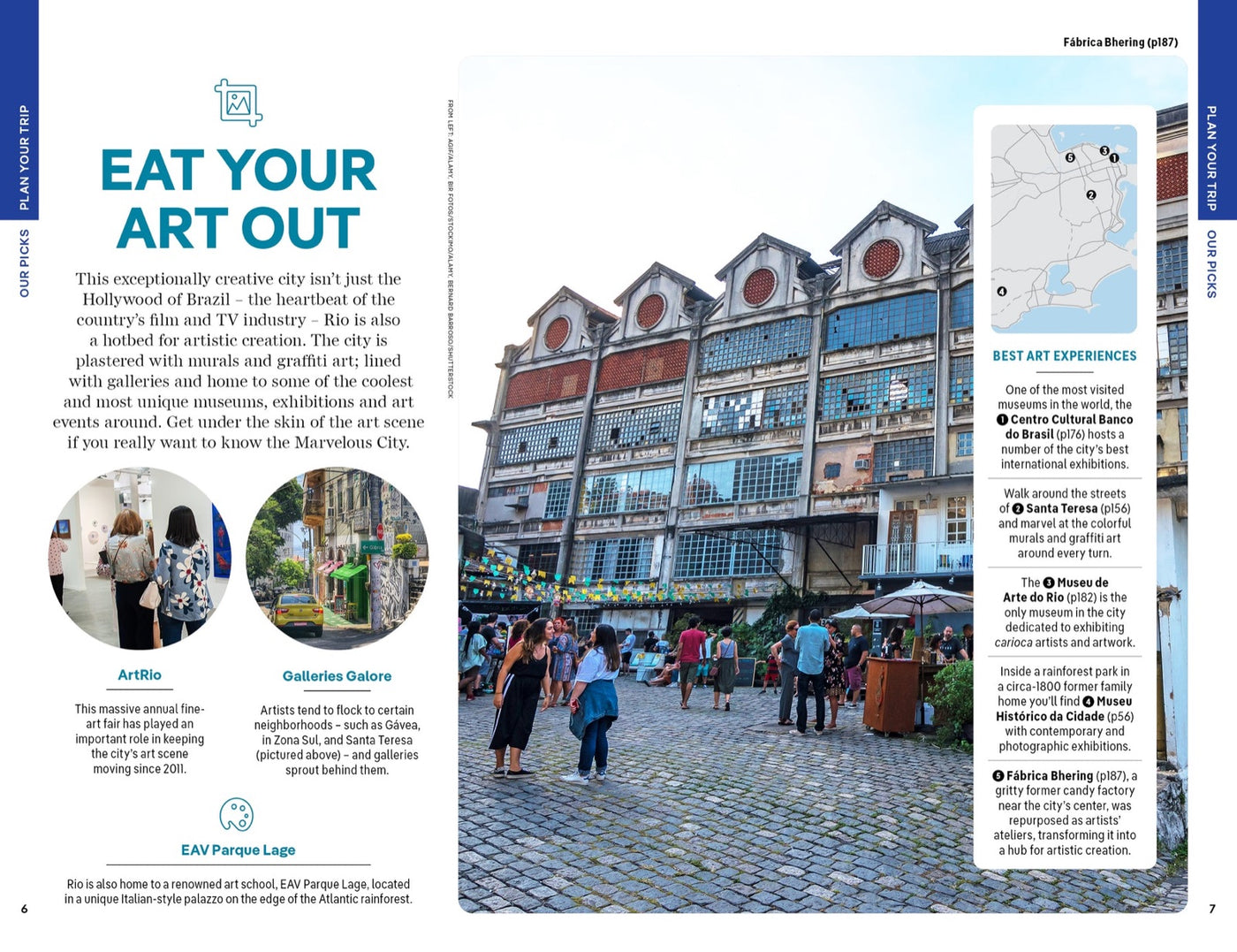 Lonely Planet Rio de Janeiro inside page 3