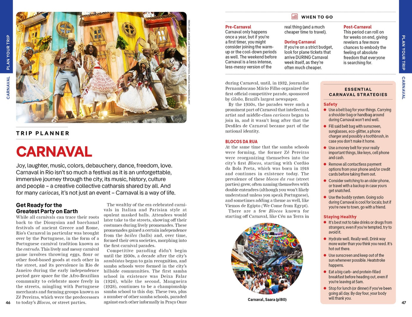 Lonely Planet Rio de Janeiro inside page 8