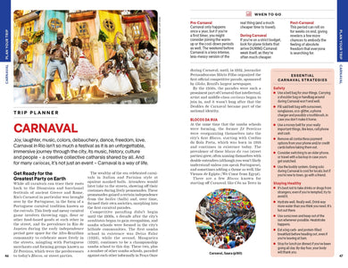 Lonely Planet Rio de Janeiro inside page 8