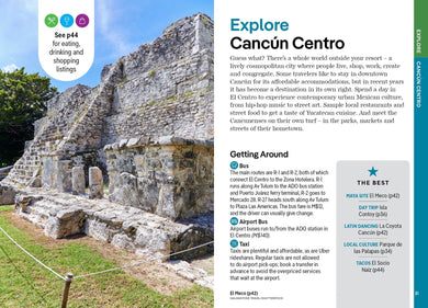 Lonely Planet Pocket Cancun & the Riviera Maya inside page 9