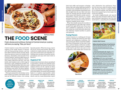 Lonely Planet Central America inside page 8