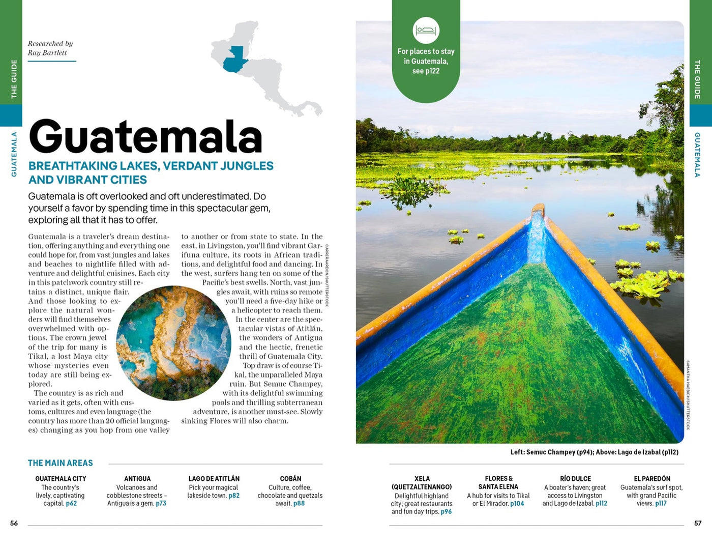 Lonely Planet Central America inside page 10