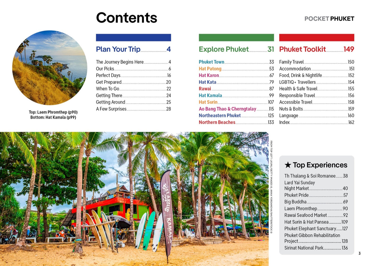 Lonely Planet Pocket Phuket inside page 1