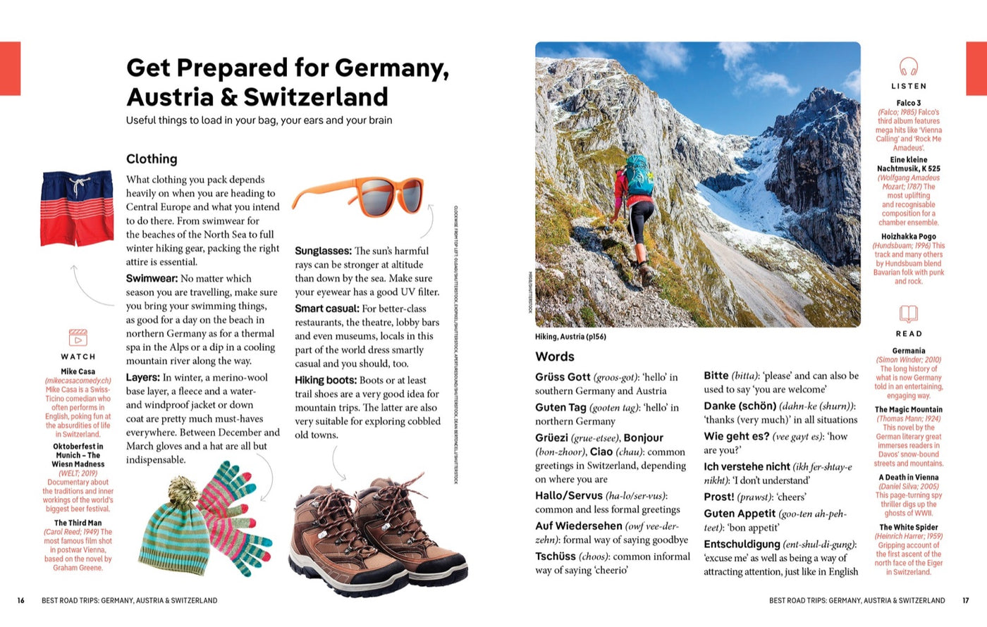 Lonely Planet Best Road Trips Germany, Austria & Switzerland inside page 4
