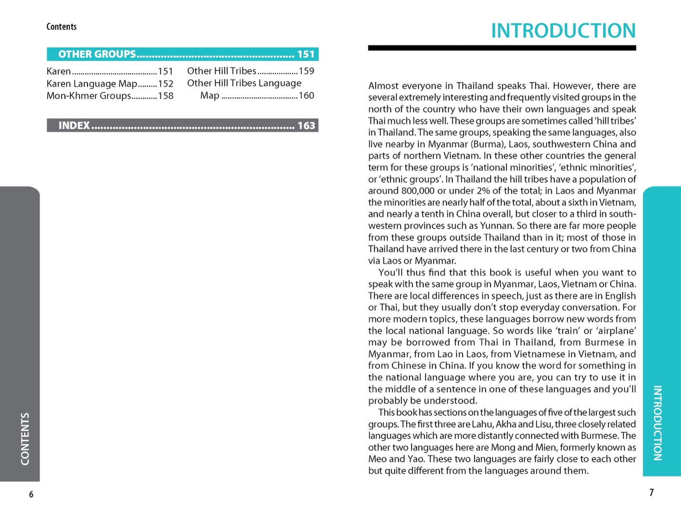 Lonely Planet Hill Tribes Phrasebook inside page 2