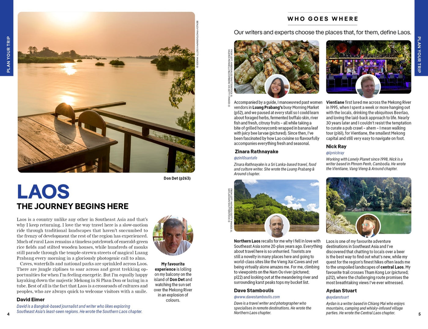 Lonely Planet Laos inside page 2