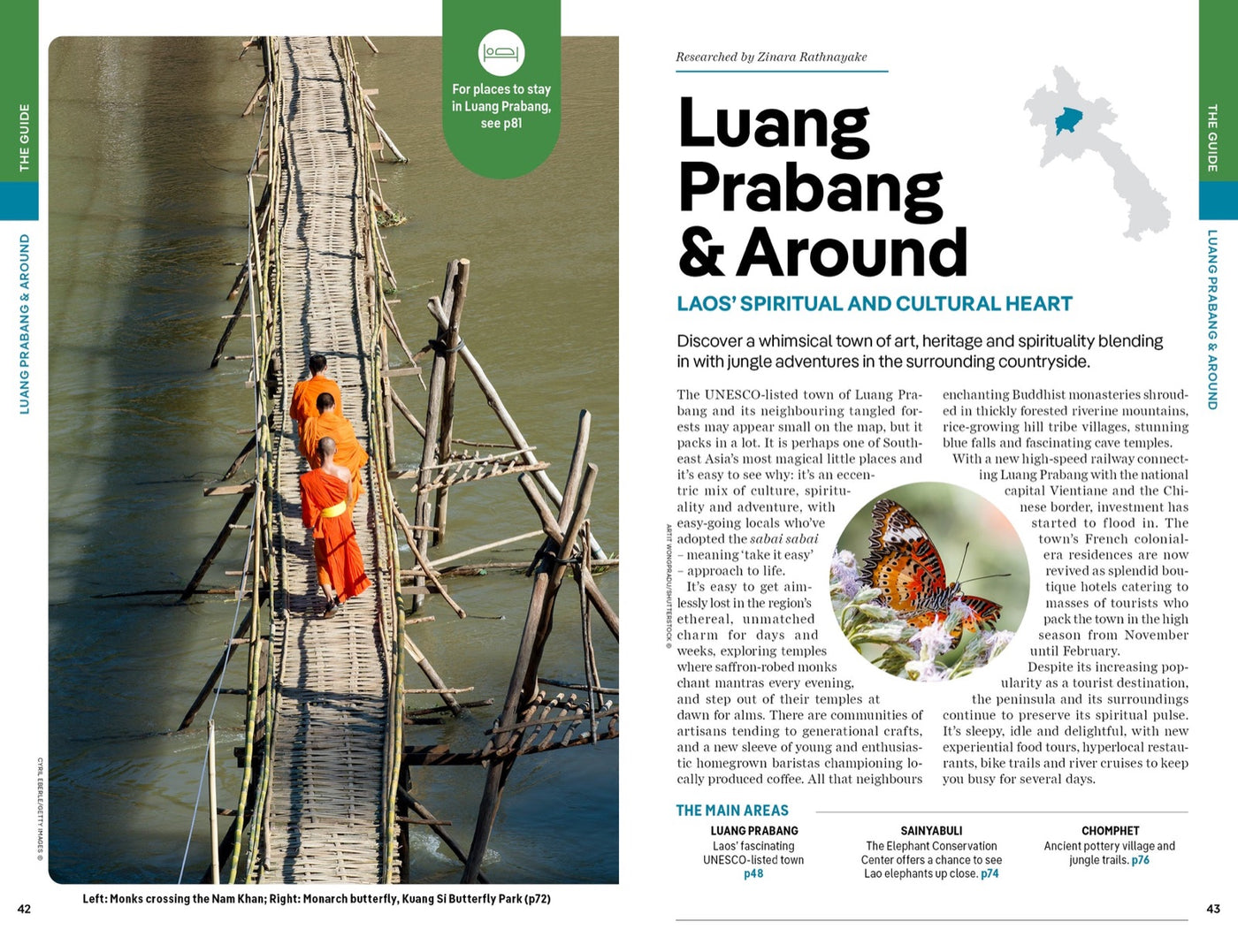Lonely Planet Laos inside page 10