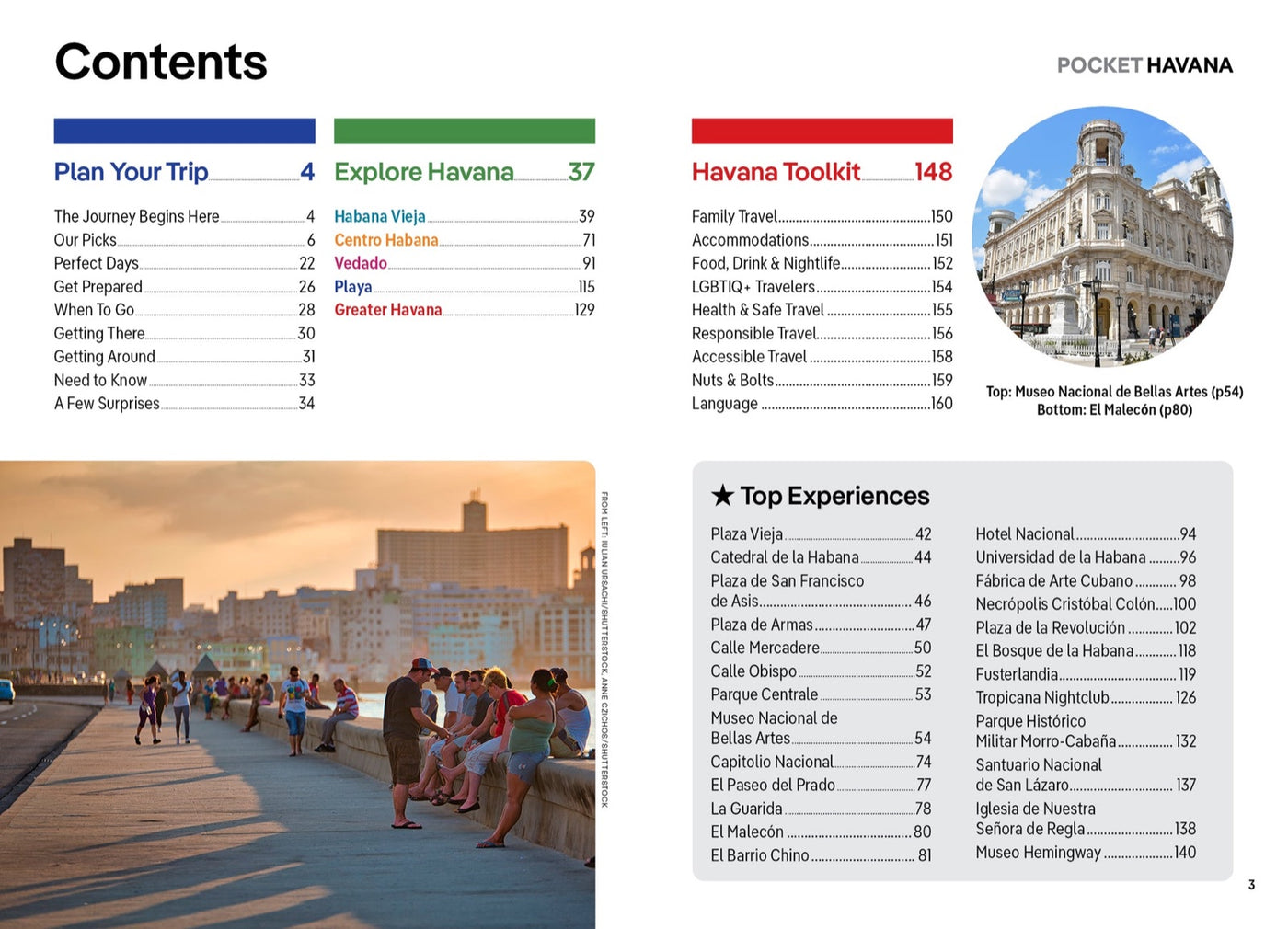 Lonely Planet Pocket Havana inside page 1