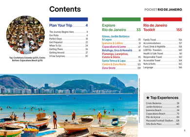 Lonely Planet Pocket Rio de Janeiro inside page 1