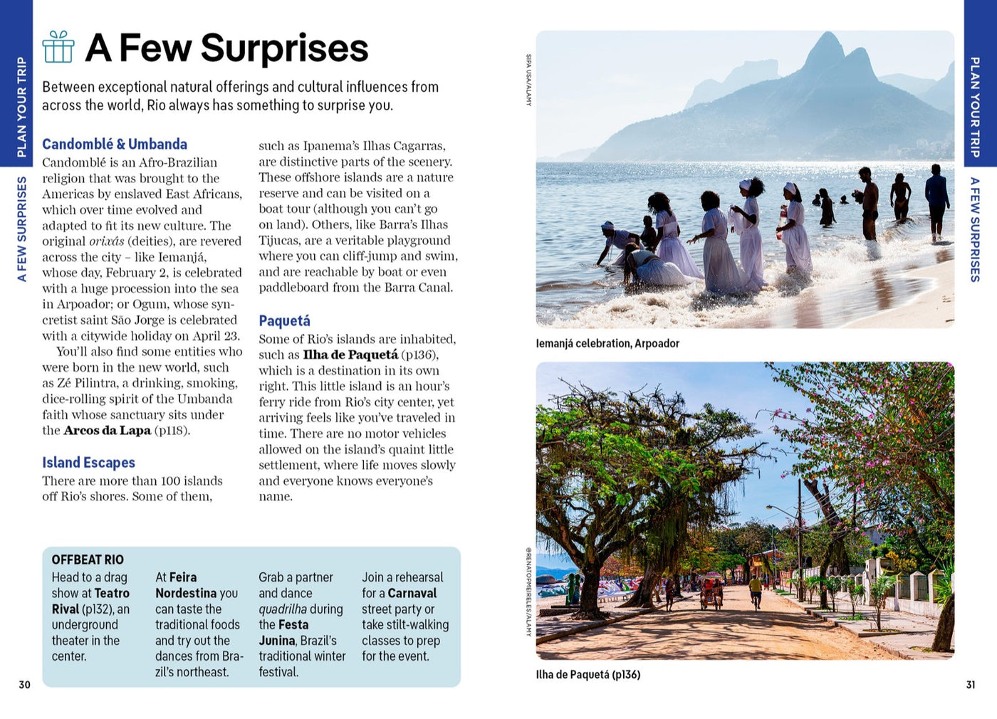 Lonely Planet Pocket Rio de Janeiro inside page 7